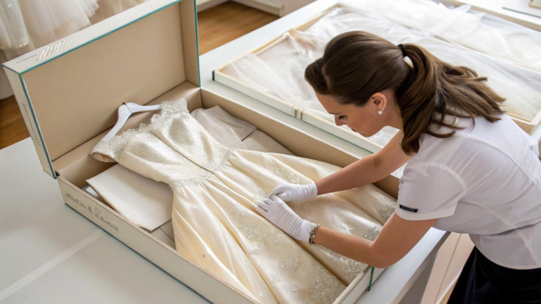 What To Do If You Damage A Preserved Wedding Gown?