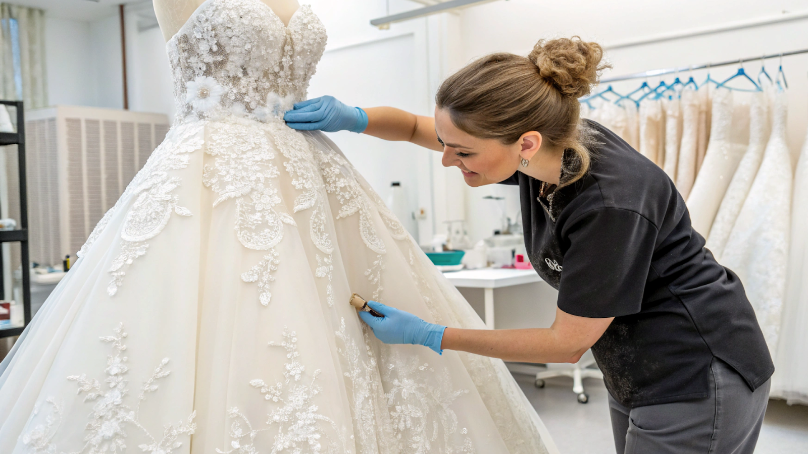 preserving wedding dress