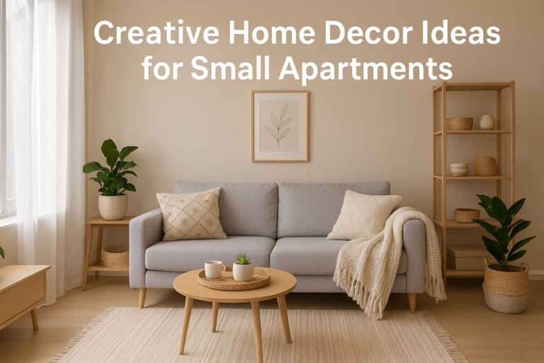 Creative Home Decor Ideas for Small Apartments