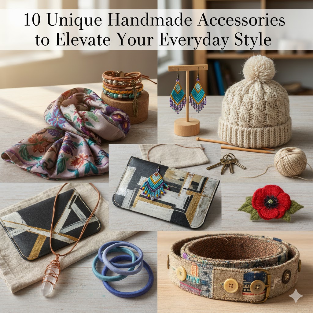 10 Unique Handmade Accessories to Elevate Your Everyday Style