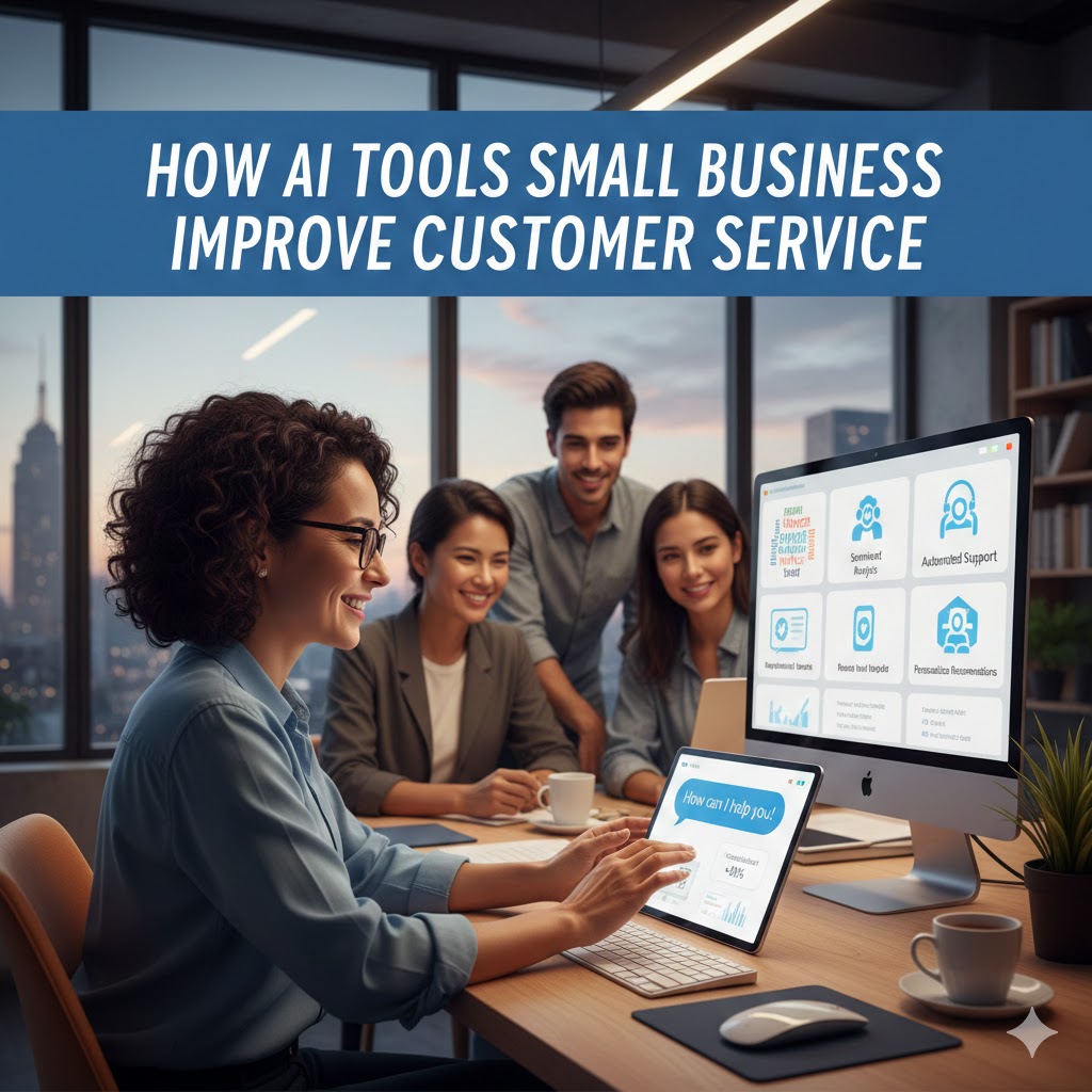 How AI Tools Help Small Businesses Improve Customer Service