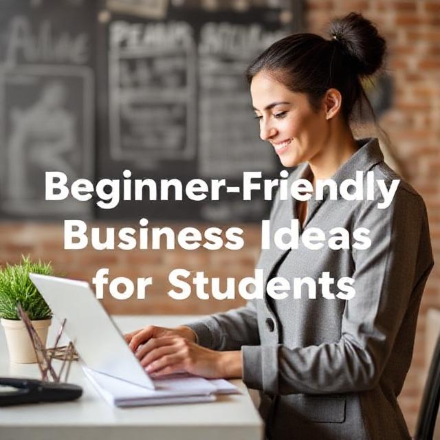 Beginner-Friendly Business Ideas for Students Step by Step