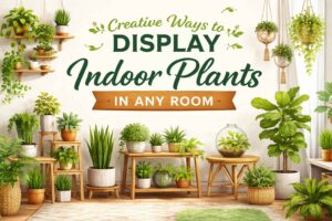 Creative Ways to Display Indoor Plants in Any Room
