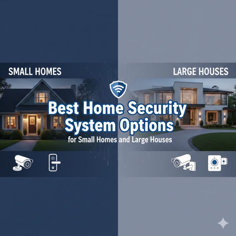 Best Home Security System Options for Small Homes and Large Houses