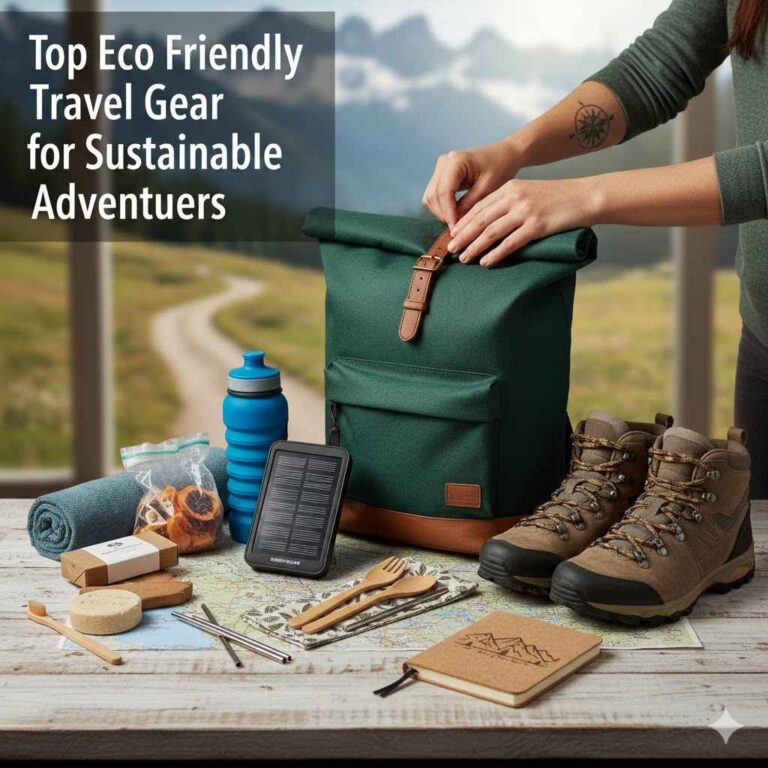 Top Eco Friendly Travel Gear for Sustainable Adventurers Top Eco Friendly Travel Gear for Sustainable Adventurers