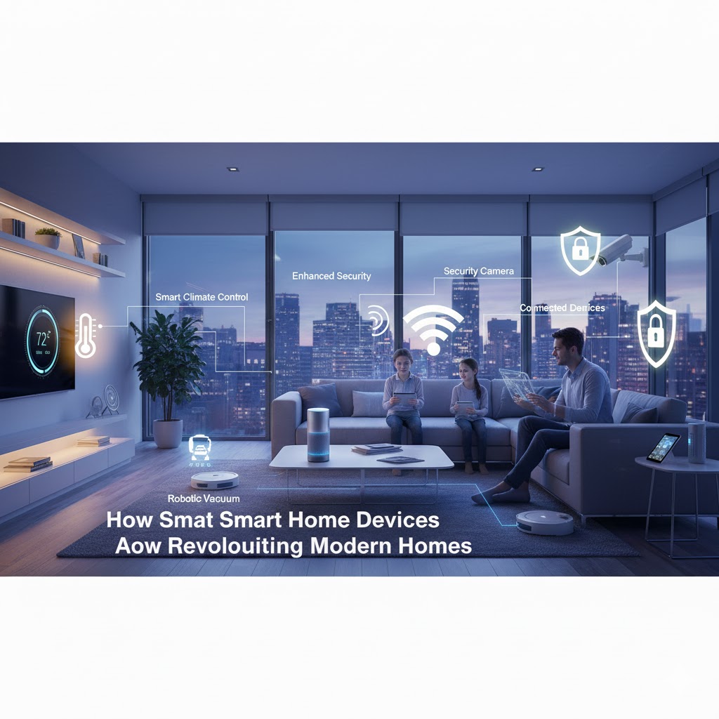 How Smart Home Devices Are Revolutionizing Modern Homes