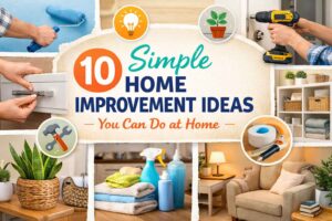 10 Simple Home Improvement Ideas You Can Do at Home
