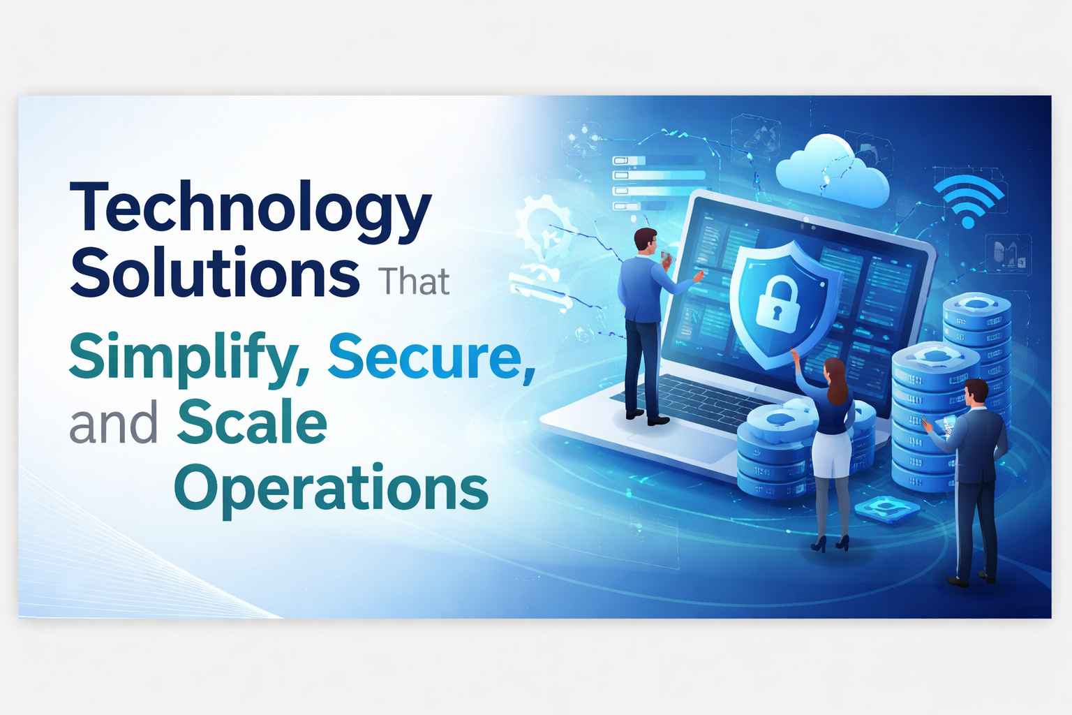 Technology Solutions That Simplify, Secure, and Scale Operations