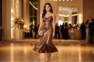 How to Accessorize a Bronze Homecoming Dress for Maximum Impact