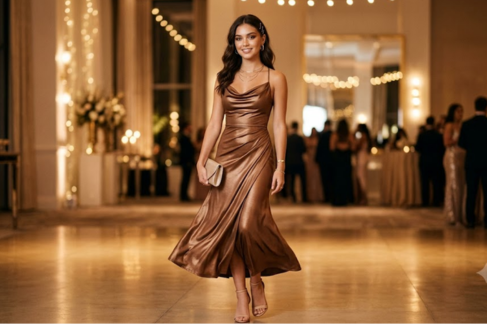 How to Accessorize a Bronze Homecoming Dress for Maximum Impact How to Accessorize a Bronze Homecoming Dress for Maximum Impact
